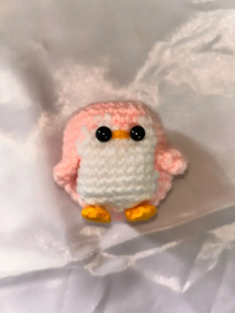 Pink Penguin Plushie