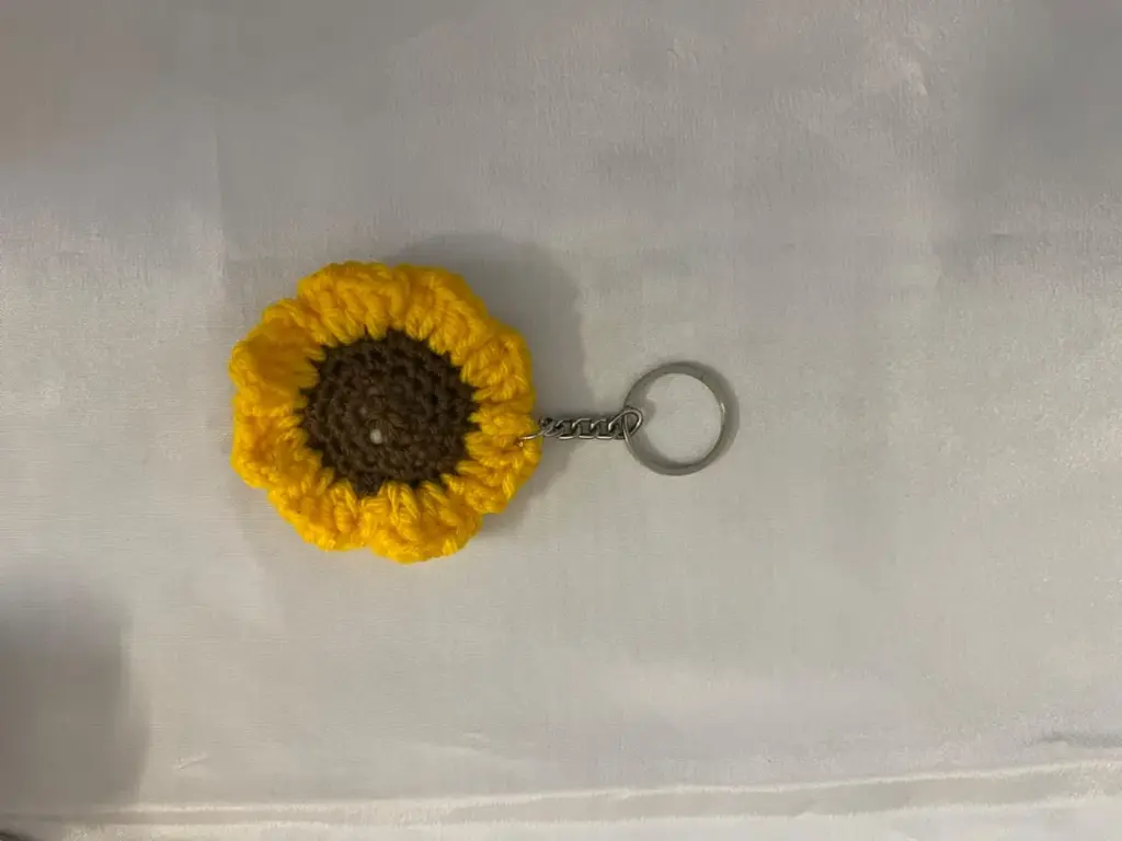 Sunflower Keychain
